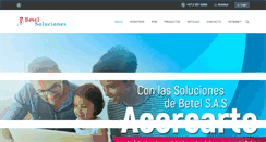 Desktop Screenshot of betelsas.com